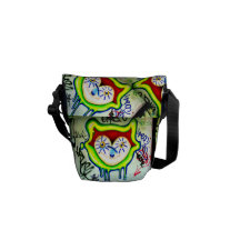 ARACAT Haupt-GRAFFITI-MINITasche Kurier Tasche