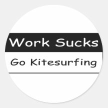 Arbeit ist zum Kotzen Sticker