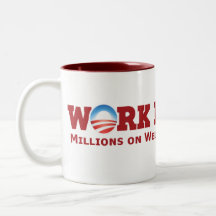 Arbeiten schwerer tasse