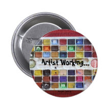 Arbeitender Künstler… Button