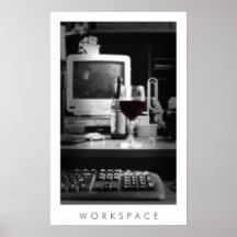 Arbeitsplatz Posterdrucke