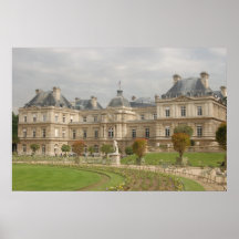 Architektur-Plakat Paris Versailles