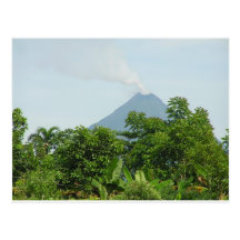 Arenal-Vulkan, Costa Rica. Postkarte