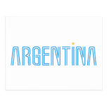 Argentinien-Entwurf! Postkarte