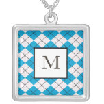 Argyle Monogramm-Halskette