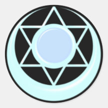 Arianrhod Symbol keltisch Mond Sticker