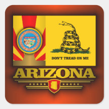 Arizona (DTOM) Square Sticker