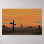 Arizona-Kakteen Posterdrucke