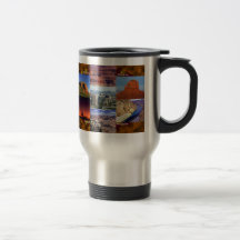 Arizona-Wüsten-Collage Kaffeehaferl