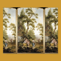 Arkadische Landschaft poster