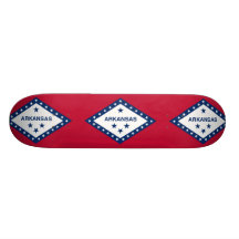Arkansas, Vereinigte Staaten Bedrucktes Skateboard