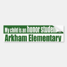 Arkham grundlegend autosticker