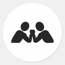 Arm-Wrestling Sticker