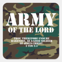 Armee des Lords, Bibelscripture-Camouflage Sticker