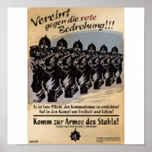 Armee des Stahls - Propaganda Posterdrucke