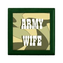ARMEE-EHEFRAU-ANDENKEN-KASTEN SCHMUCKSCHACHTEL