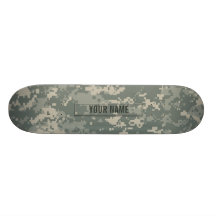 Armee Klimaanlage-Tarnung (kundengerecht) Bedrucktes Skateboard