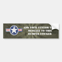 Armee-Luft-Korps Vintag Auto Sticker
