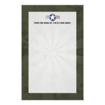 Armee-Luft-Korps Vintag Druckpapiere