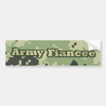 Armee-Verlobtes Autosticker