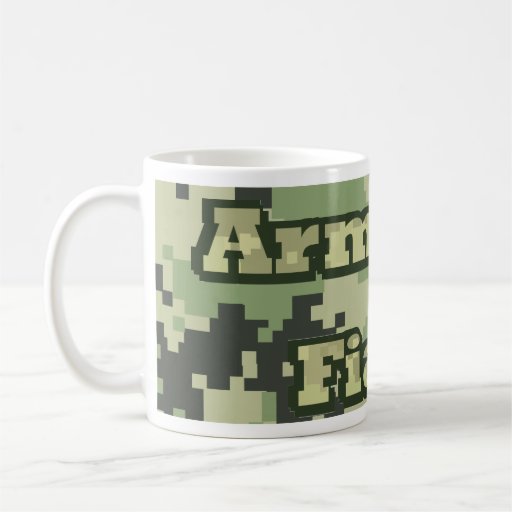 Armee-Verlobtes Kaffee Tasse