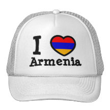 Armenien-Flagge Netz Caps