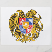 Armenien-Wappen Personalisierte Flyer