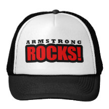 Armstrong, Alabama-Stadt-Entwurf Baseball Caps