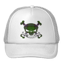 Armstrongtartan-Schädel-Hut Truckermützen