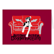 Artgerechte Doggenhaltung Karte