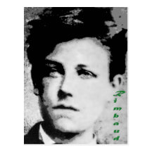 Arthur Rimbaud Postkarten
