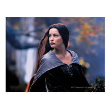 Arwen, das zurück schaut postkarte