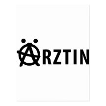 Ärztin Ikone Postkarten