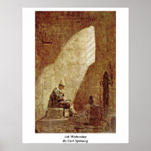 Aschermittwoch durch Carl Spitzweg Posterdrucke