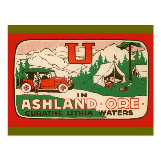 Ashland Oregon Postkarten