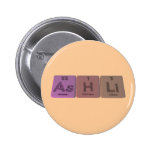 Ashli als arsenhaltiges Wasserstoff-Lithium Buttons