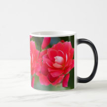 Asiatische Blumen-verwandelnder Becher Tee Tassen