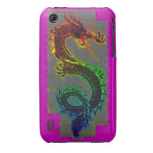 Asiatischer, chinesischer, mythischer Drache, Jahr Case-Mate iPhone 3 Hüllen