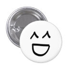 Asiatisches Gesicht Button