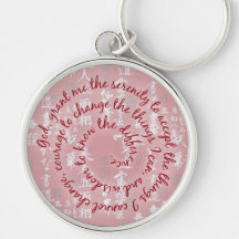 Asiatisches Ruhe-Gebet Keychain Schlüsselbänder