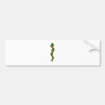 Äskulap Stab Asclepius staff Autoaufkleber