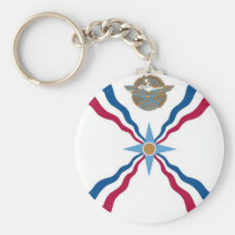 AssyrianFlag SCHLÜSSELkette Schlüsselband