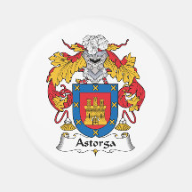 Astorga-Familienwappen Magnete
