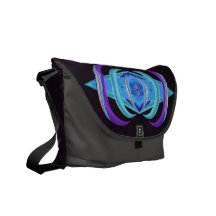 Astract lila Dharma Bote-Pastelltasche Kurier Taschen