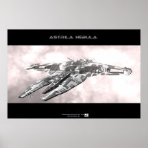 Astrila Nebelfleck Poster