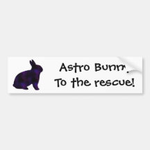 Astro Häschen Auto Sticker