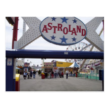 Astroland Postkarte