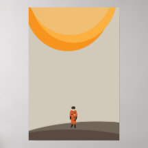 Astronaut Plakatdruck