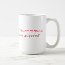 astronauts vs cavemen mug