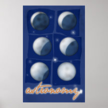 Astronomie. Plakat